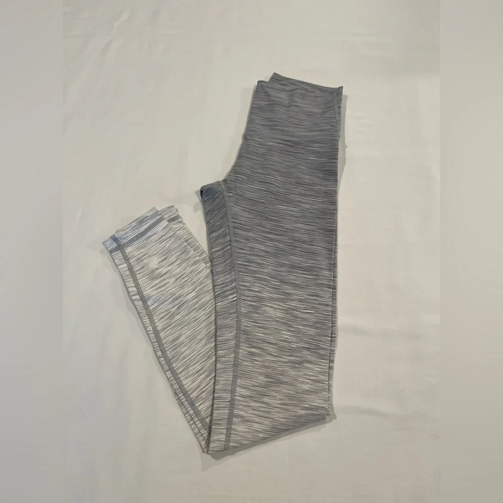 Lululemon | Align HR Double Lined Leggings | Gray White | 4